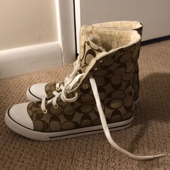 Coach Shoes - Coach High Top sneakers